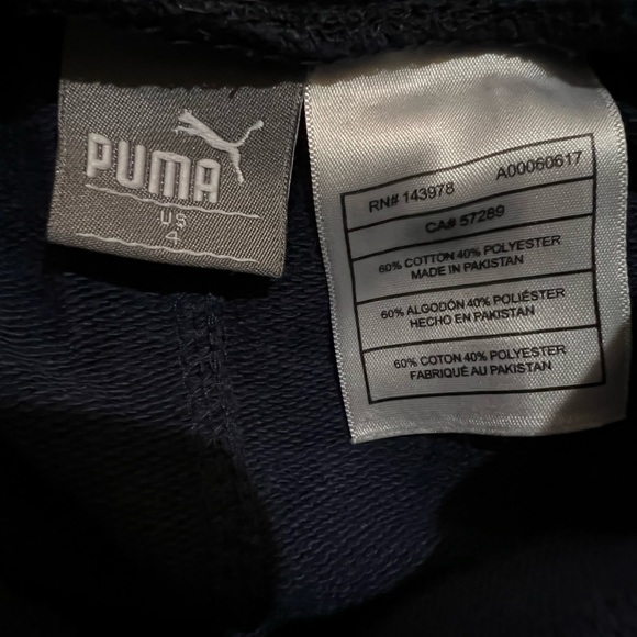 Puma Joggers Size 4 excellent condition - Picture 3 of 3